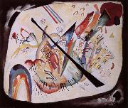 Wassily Kandinsky Feher ovalis oil